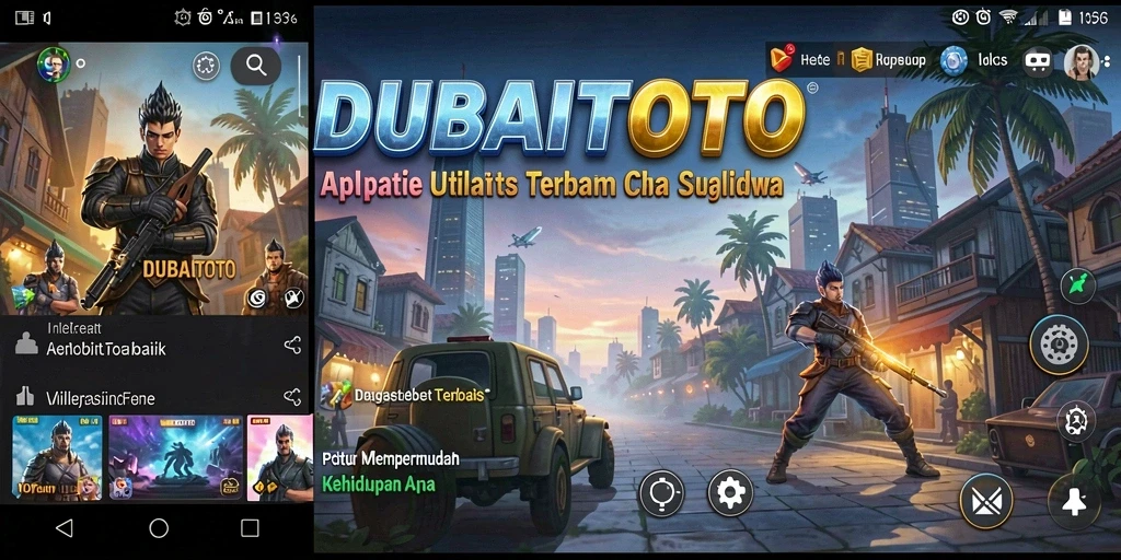 Tampilan screenshot utama DUBAITOTO dengan fitur pengingat dan manajemen tugas.