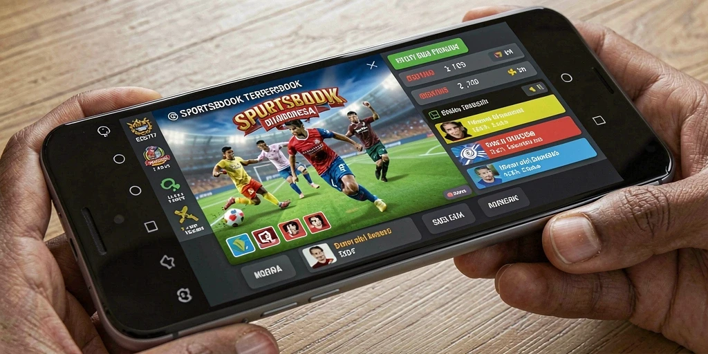 Tampilan gameplay taruhan olahraga yang seru dan interaktif.