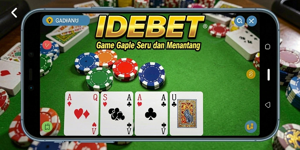 Tampilan gameplay Gaple yang seru dan interaktif.