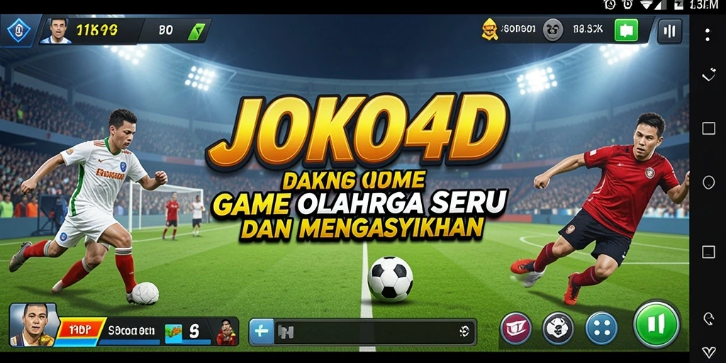 Tampilan seru dalam gameplay olahraga JOKO4D yang mengasyikkan.