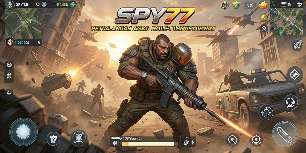 Tampilan gameplay SPY77 yang mengasyikkan di dunia ARPG.