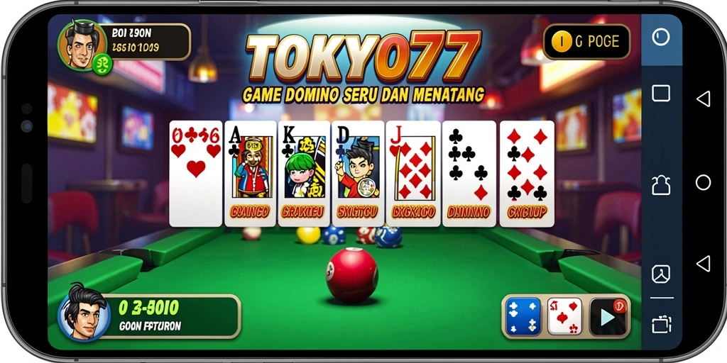 Tampilan gameplay yang seru dalam TOKYO77, penuh aksi dan strategi.