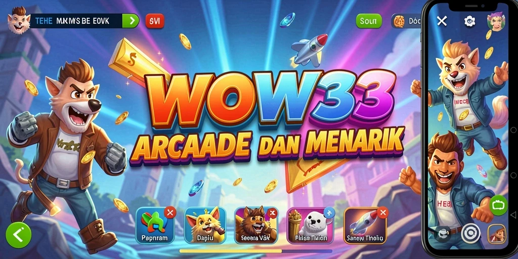 Tampilan menarik dari gameplay WOW33 yang penuh aksi dan tantangan.